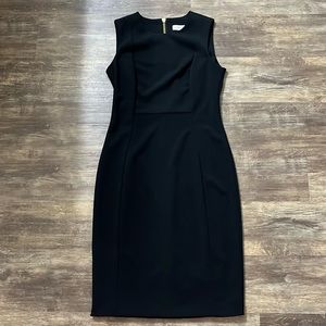Calvin Klein Sleeveless Black Dress